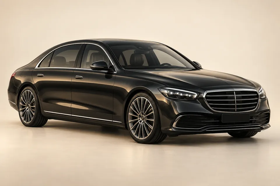 Illustration of a luxury saloon